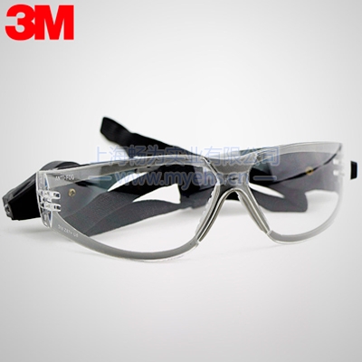 3M 11356防護(hù)眼鏡(帶雙射燈,防霧)